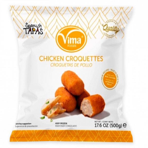Croqueta de Pollo Vima, Paquete 500 gr