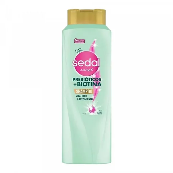Shampoo Sedal  Prebioticos + Biotina 620ml