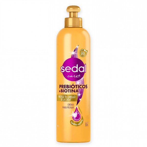 Crema de Peinar Sedal Prebiótico Biotina x300ml.