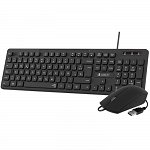 Teclado y Ratón Subblim Combo Business Slim CSSK01/Negro