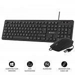 Teclado y Ratón Subblim Combo Business Slim CSSK01/Negro