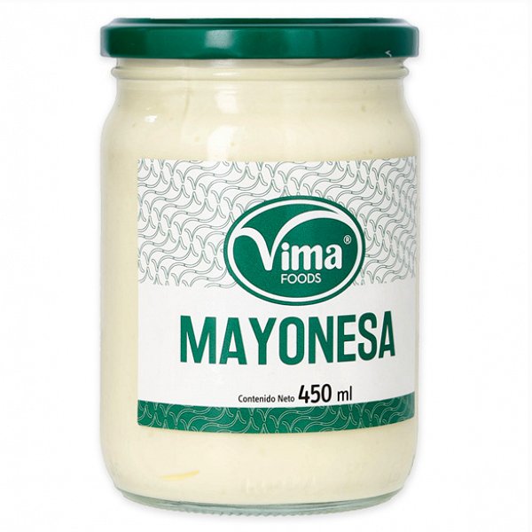 Mayonesa (42%) Vima, Frasco 450 ml