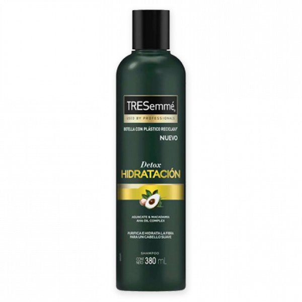 Shampoo Tresemme Detox Hidratación 380ml