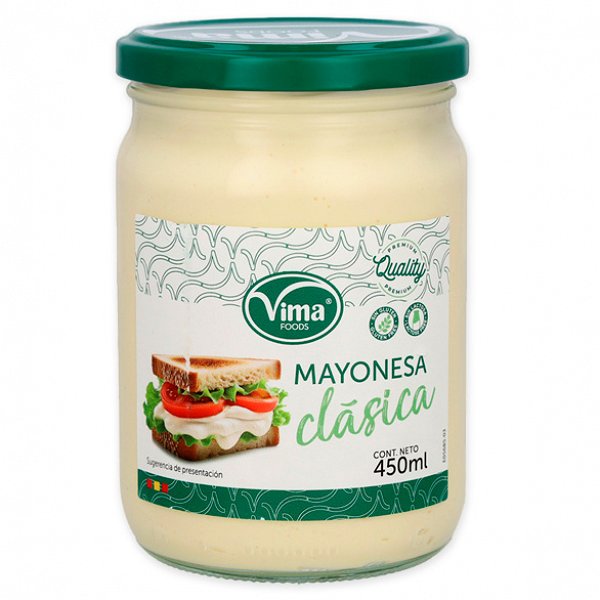 Mayonesa Vima, Frasco 450 ml
