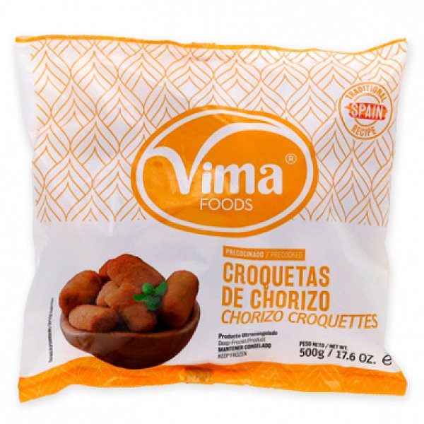 Croqueta de Chorizo Vima, Paquete 500 gr